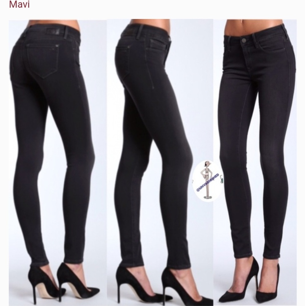 Mavi Adrianna Mid-Rise Super skinny jeans